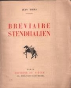 Jean Rhodes. Bréviaire stendhalien. 