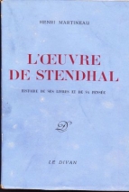 Henri Martineau. L’œuvre de Stendhal