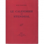 Le calendrier de Stendhal